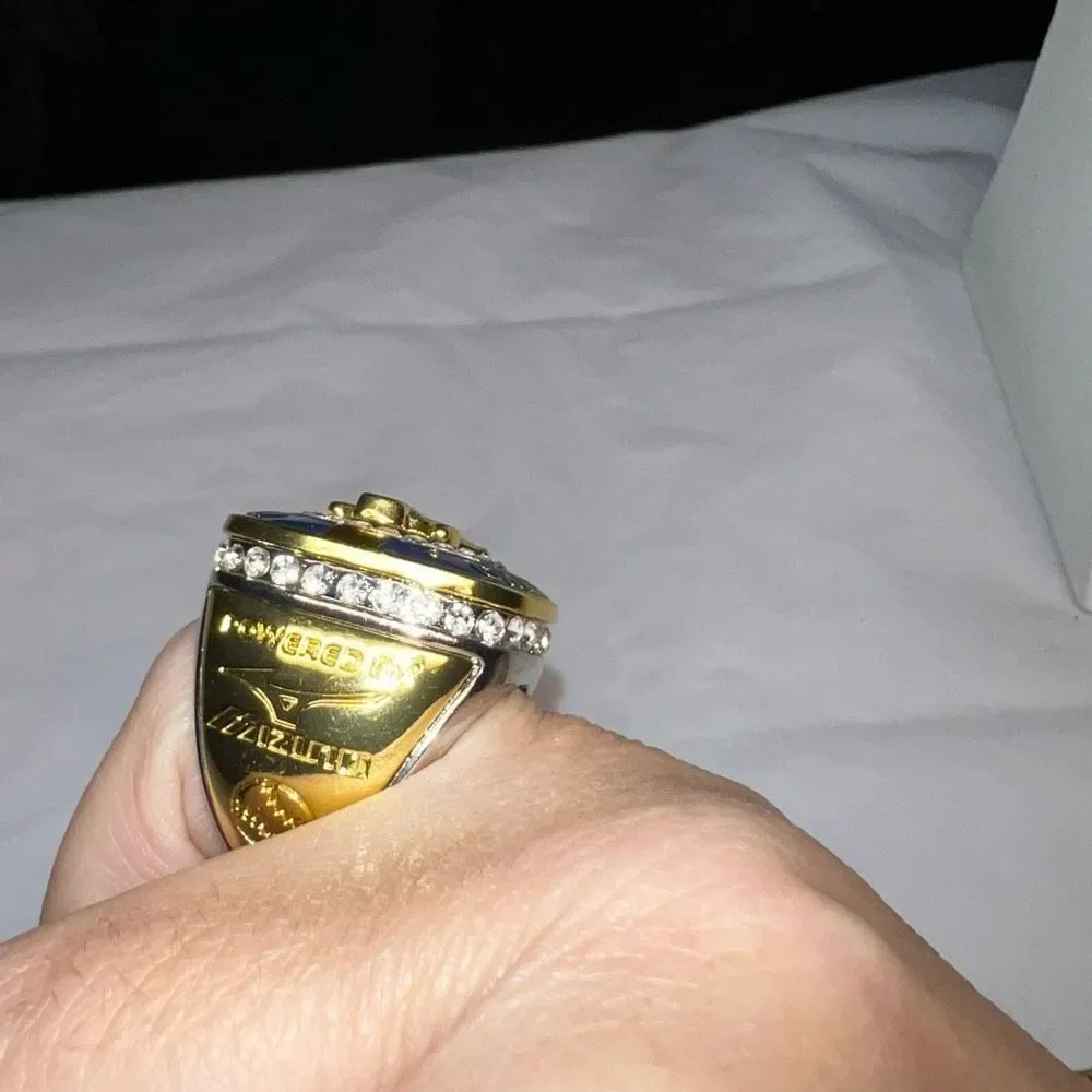 Gold Tone‎ Fun Faux Grand Slam Tournament Win Ring